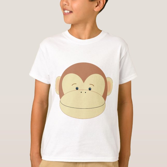 T-shirt Visage de singe (Devant)