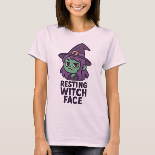 T-shirt VISAGE DE TÉMOIN REPOSANT - Halloween