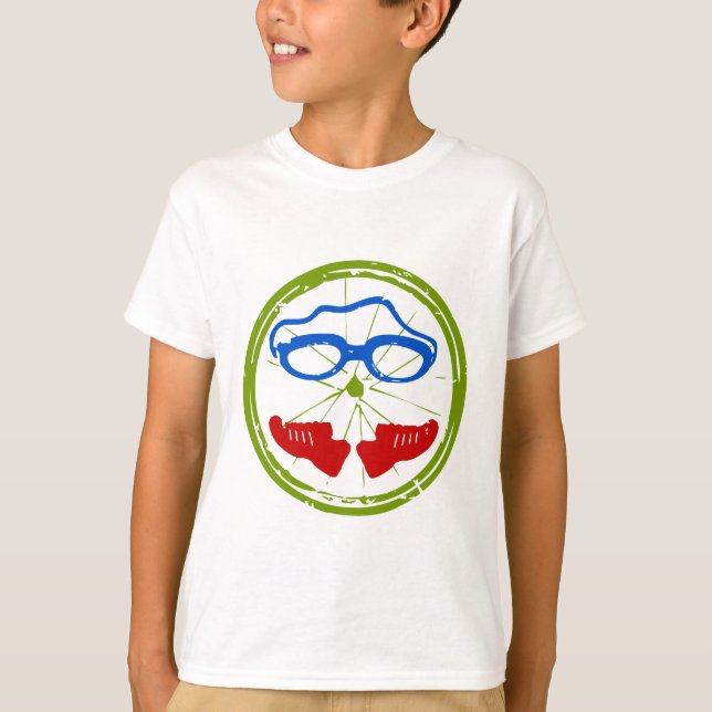T-shirt Visage de triathlon (Devant)