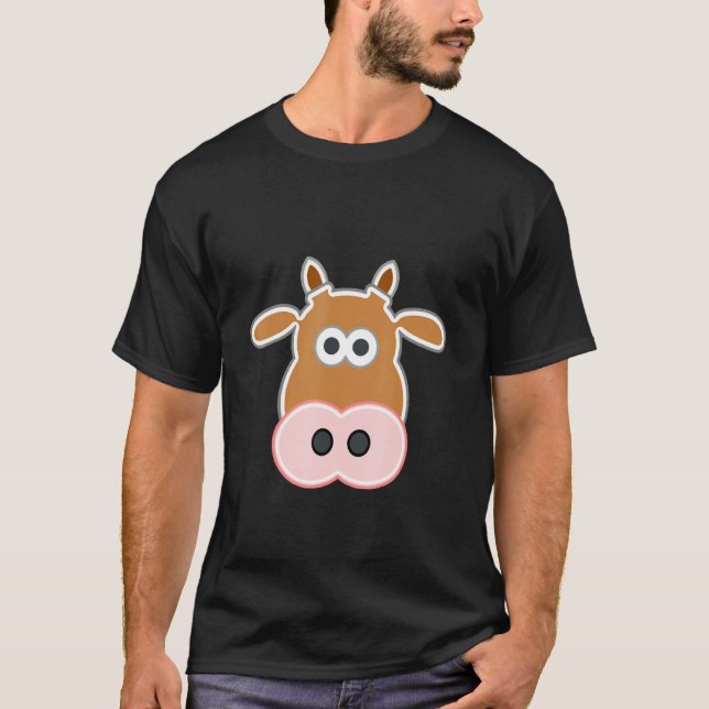 T-shirt Visage de vache (Devant)