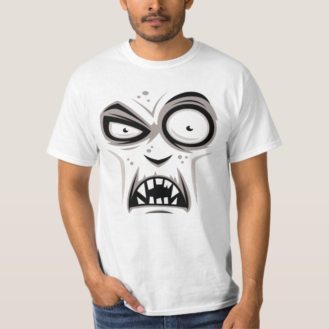 T-shirt Visage de Vampire Nosferatu (Devant)