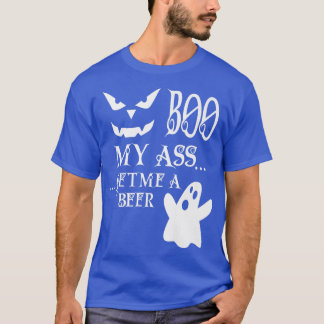 T-shirt Visage du Citrouille fantôme Déplaisant Halloween 