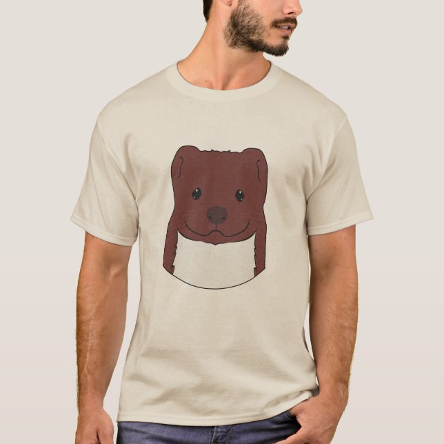T-shirt Visage du fuseau (Devant)