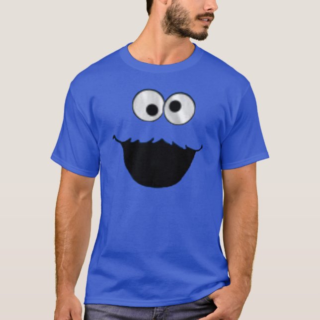 T-shirt Visage du monstre de cookies (Devant)