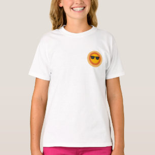 T-shirt Visage Ensoleillé Enfantin