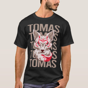 T-shirt Visage Fox - Nom Tomas