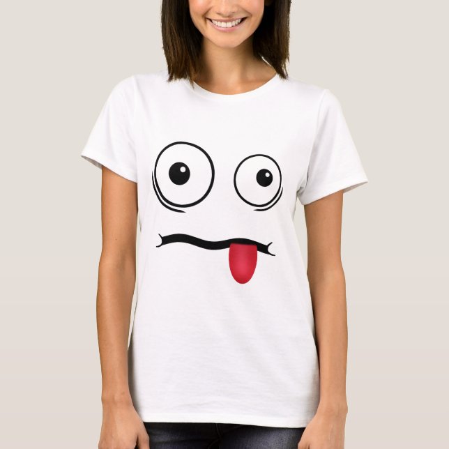 T-shirt Visage génial (Devant)