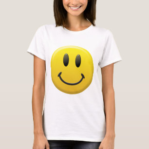 T-shirt Visage heureux