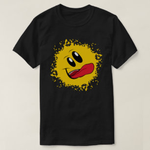 T-shirt Visage heureux de bouche large