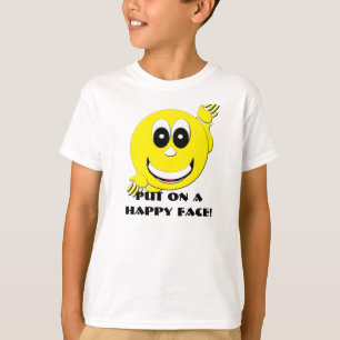 T-shirt Visage heureux de jour