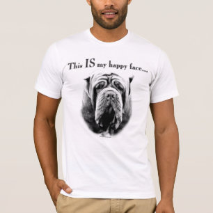 T-shirt Visage heureux de mastiff napolitain