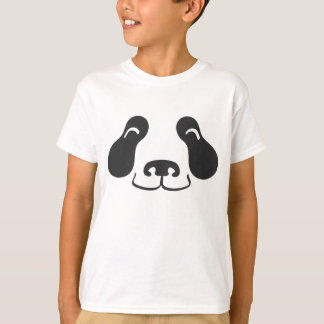 T-shirt Visage heureux de panda