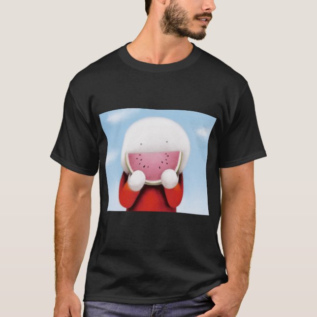 T-SHIRT VISAGE HEUREUX DOUG HYDE (Devant)