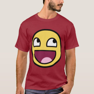 T-shirt visage impressionnant de visage impressionnant