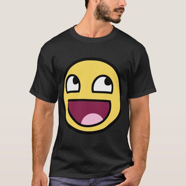 T-shirt visage impressionnant de visage impressionnant (Devant)