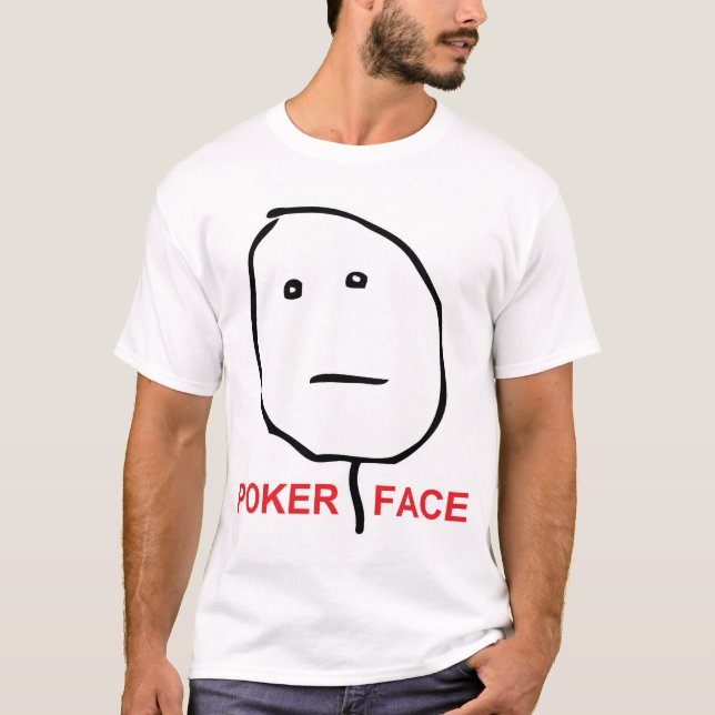 T-shirt Visage Meme de rage de visage de tisonnier (Devant)