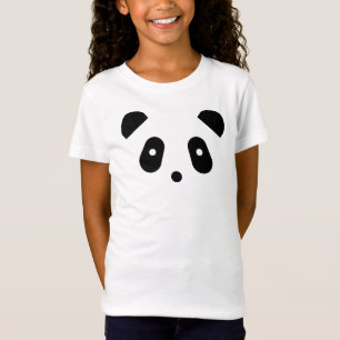 T-Shirt Visage mignon de panda de ~ de Kawaii