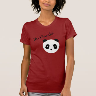 T-shirt Visage mignon de panda de ~ de Kawaii