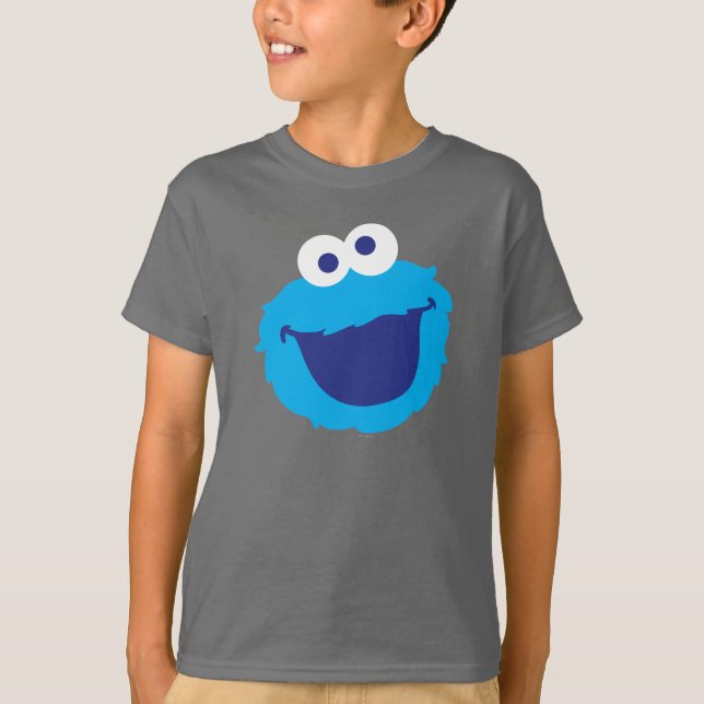 T-shirt Visage Monstre des Cookies (Devant)