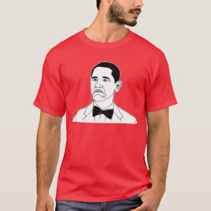 T-shirt Visage non mauvais Meme de rage de Barack Obama