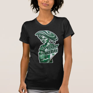 T-shirt Visage parle fièrement nigérian
