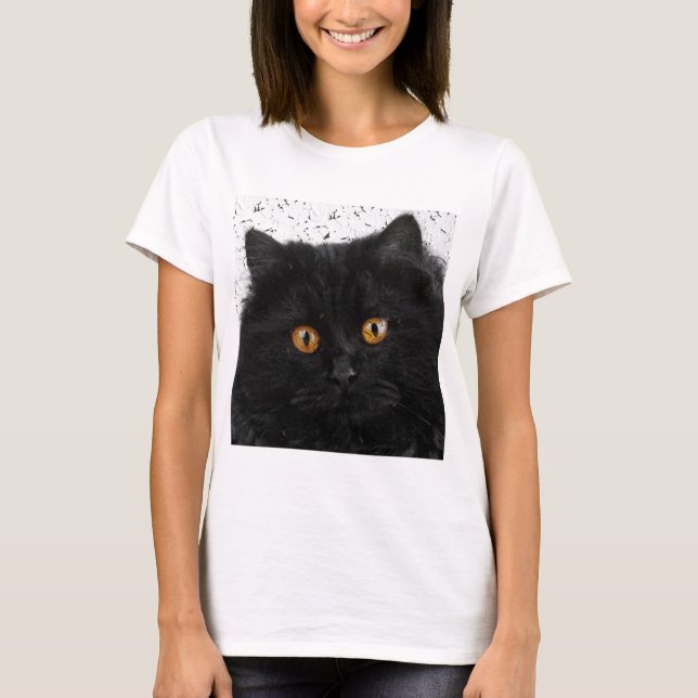 T-shirt Visage Perse Noir (Devant)
