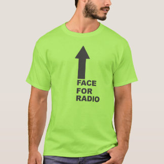 T-shirt Visage pour radio