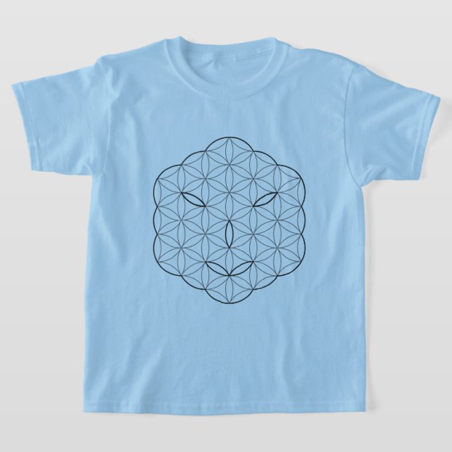 T-shirt Visage sacré - Arcturien, Bl-Wh. (Poser)