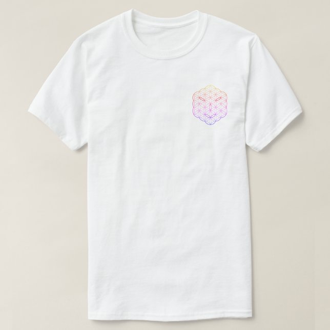 T-shirt Visage sacré - Arcturien, Cl-Tr. (Design devant)