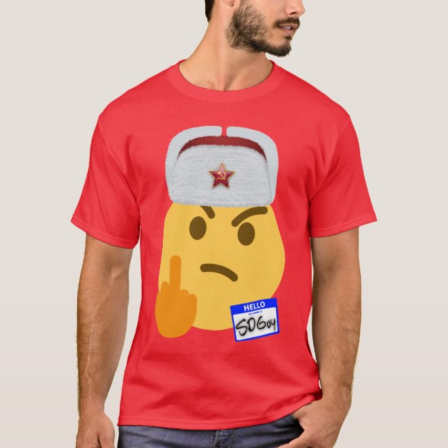 T-shirt Visage SDGuy1234 (Devant)