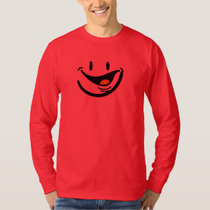 T-shirt visage souriant