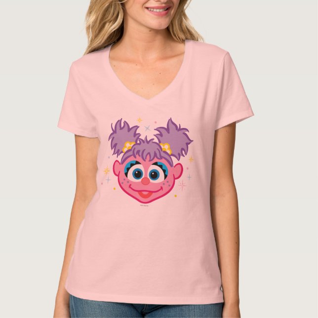 T-shirt Visage souriant d'Abby (Devant)
