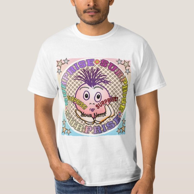 T-shirt Visage Surpris (Devant)