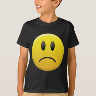 T-shirt Visage triste