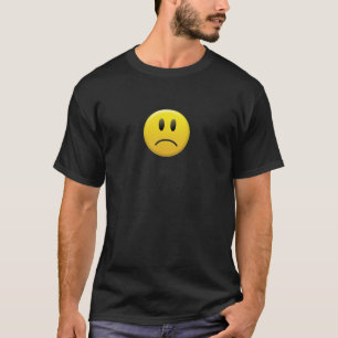 T-shirt Visage triste