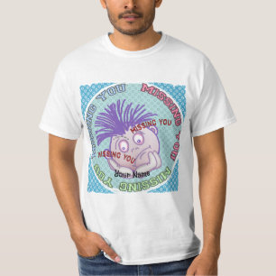 T-shirt visage tu me manques
