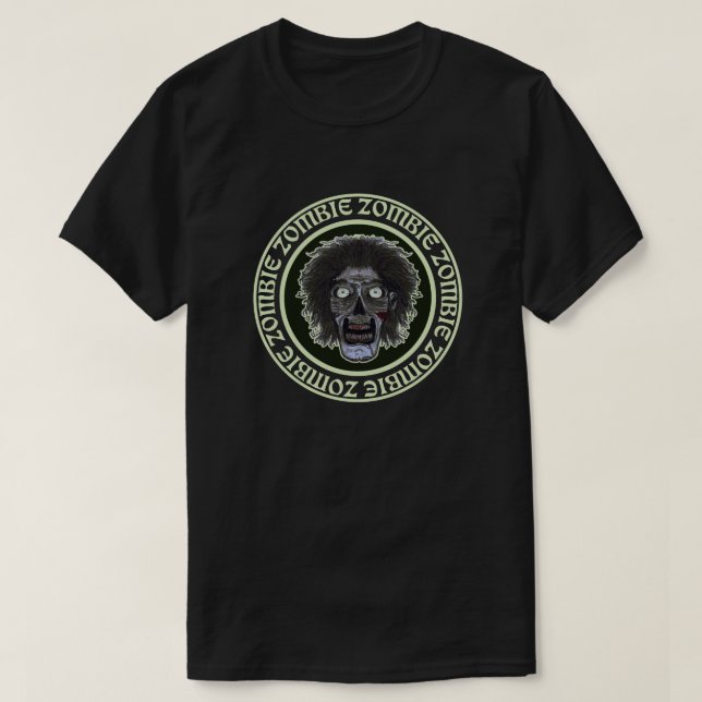 T-shirt Visage ZOMBIE (Design devant)