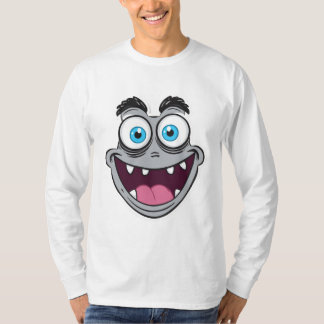 T-shirt VisageDeMonstreDeDessinAniméDrôle