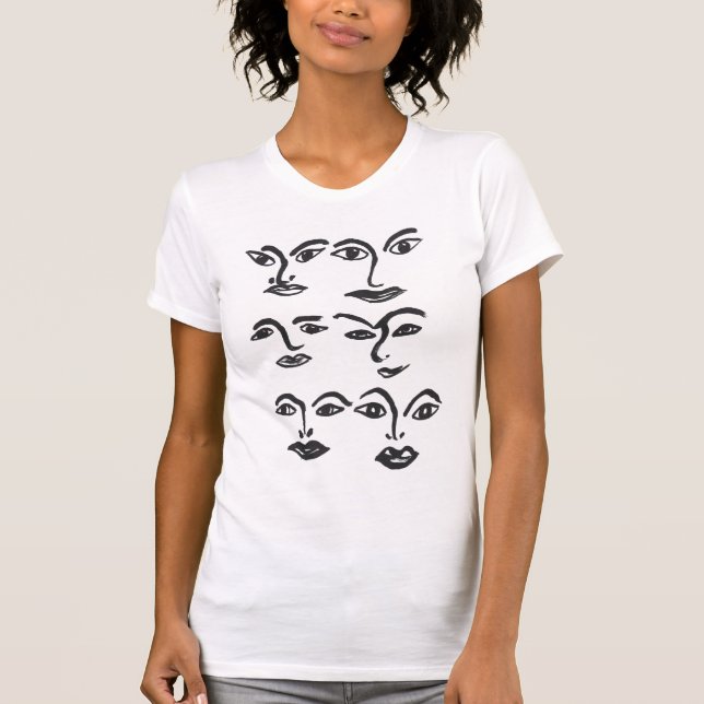 T-shirt Visages (Devant)