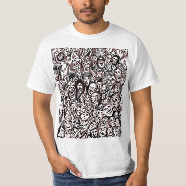 T-shirt Visages (Devant)