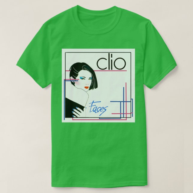 T-shirt Visages de clio (Design devant)