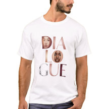 Visages de dialogue Lettres de dégradé