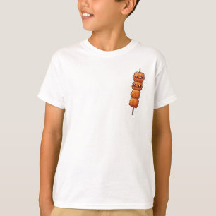 T-shirt Visages de friandises en brochette mignons pour en