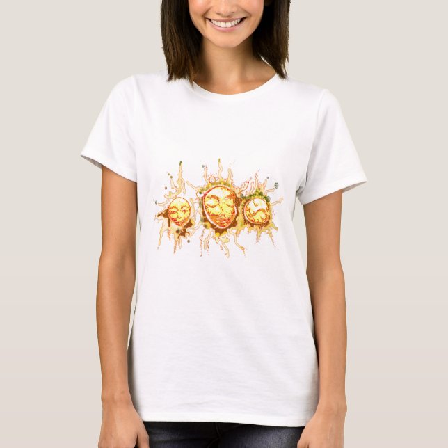 T-shirt Visages du Sun (Devant)