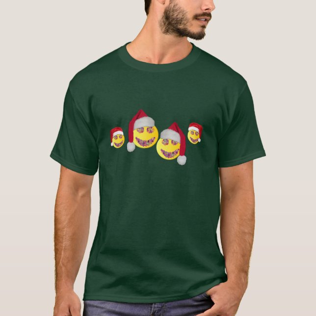 T-shirt Visages Joyeux (Devant)