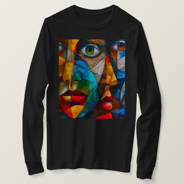 T-shirt Visages que nous connaissons (Design devant)