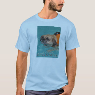 T-SHIRT VISAGES SINISTRES ET DE FILS