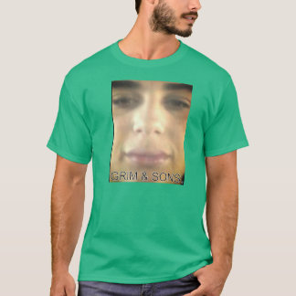 T-SHIRT VISAGES SINISTRES ET DE FILS
