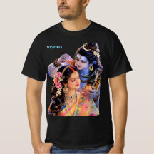 VISHNX Amour Divin Seigneur Shiva et Parvati Graph