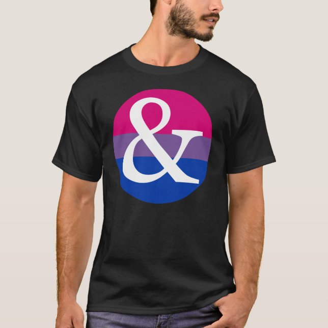 T-shirt Visibilité de Bi : Oui, tous les deux, ou bien (Devant)